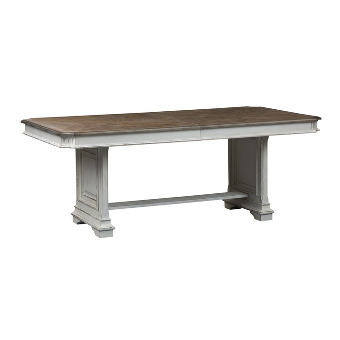 Abbey Park Trestle Dining Table in Antique White