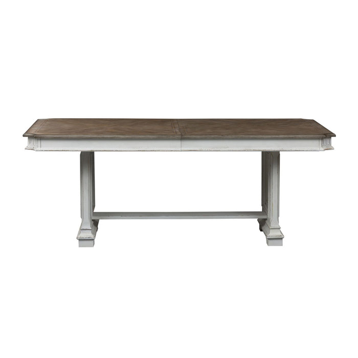 Abbey Park Trestle Dining Table in Antique White