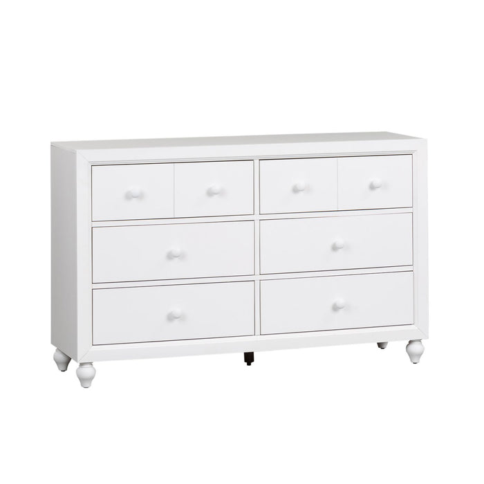 Cottage View 6 Drawer Dresser