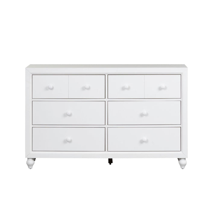 Cottage View 6 Drawer Dresser
