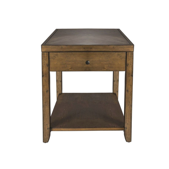 Liberty Furniture Mitchell End Table in Brown image
