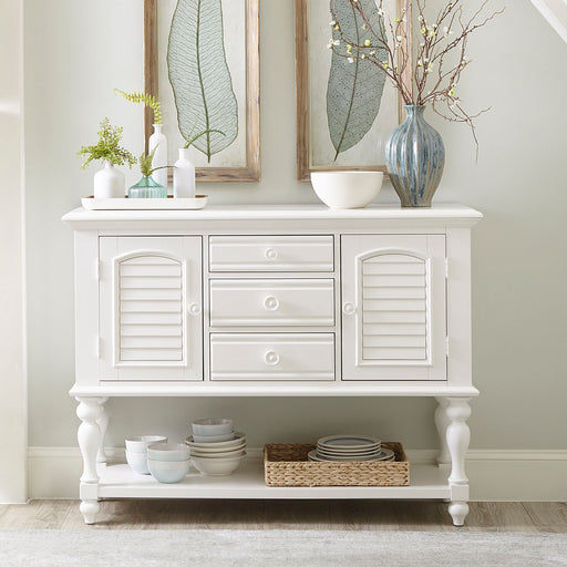 Liberty Furniture Summer House Server in Oyster White image