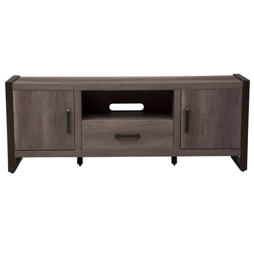 Liberty Farmhouse Tanners Creek Entertainment TV Stand in Greystone image