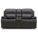 Liberty Furniture Bentley Loveseat w/Console P2 & ZG in Graphite image