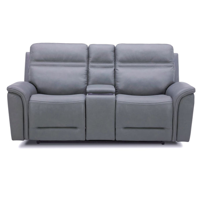 Liberty Furniture Cooper Loveseat w/Console P3 & ZG in Blue Gray image