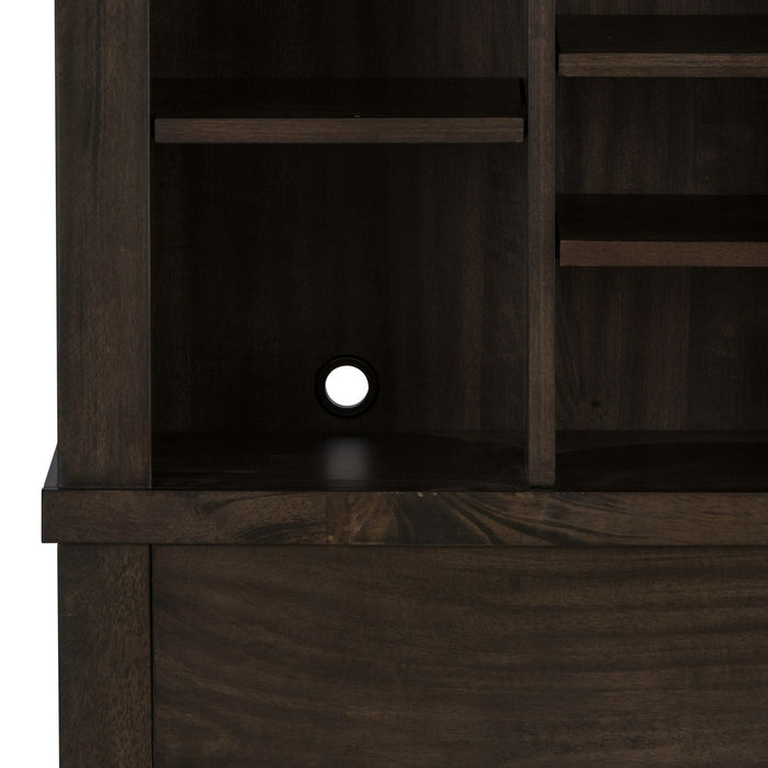 Thornwood Hills Full Bookcase Bed in Rock Beaten Gray