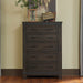 Liberty Thornwood Hills 5-Drawer Chest in Rock Beaten Gray image