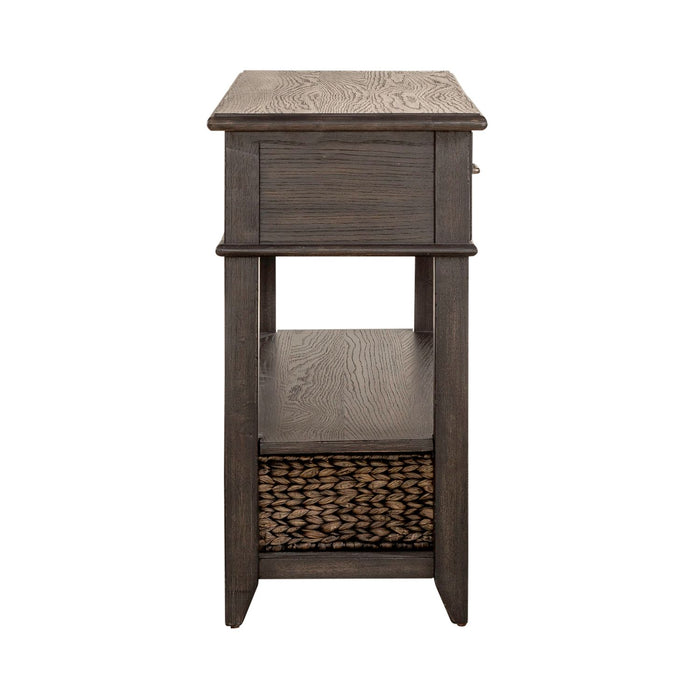 Mill Creek 2 Drawer Sofa Table in Peppercorn