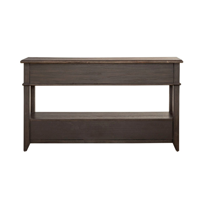 Mill Creek 2 Drawer Sofa Table in Peppercorn