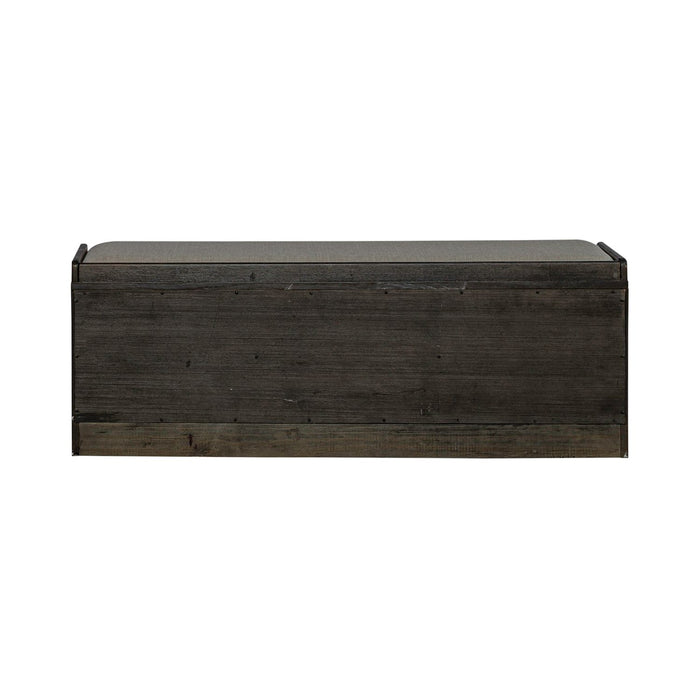 Mill Creek Wall Bench in Peppercorn