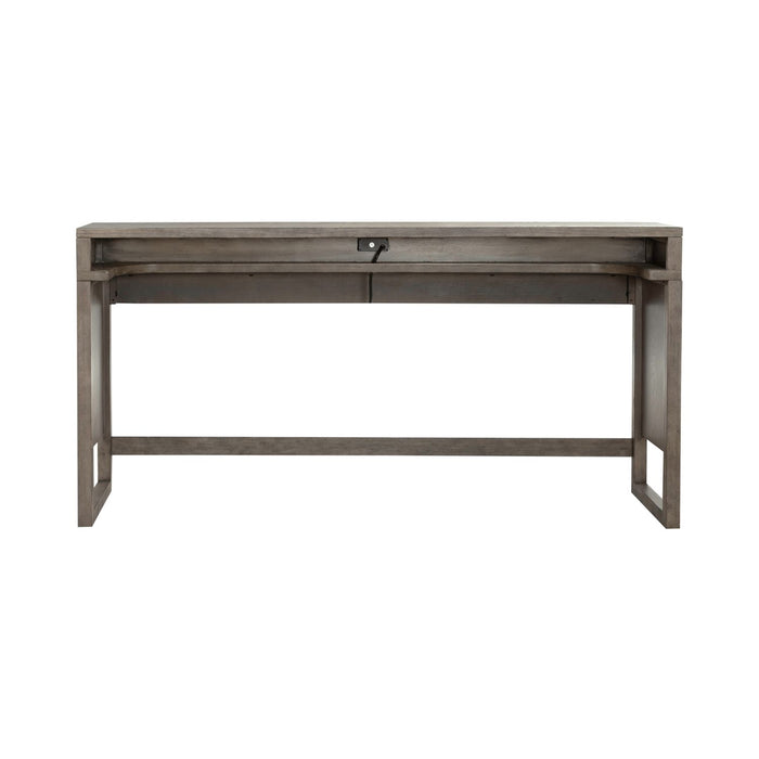 Bartlett Field Console Bar Table in Dusty Taupe
