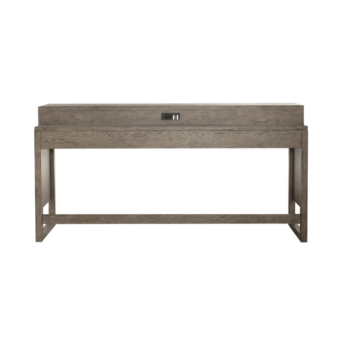 Bartlett Field Console Bar Table in Dusty Taupe