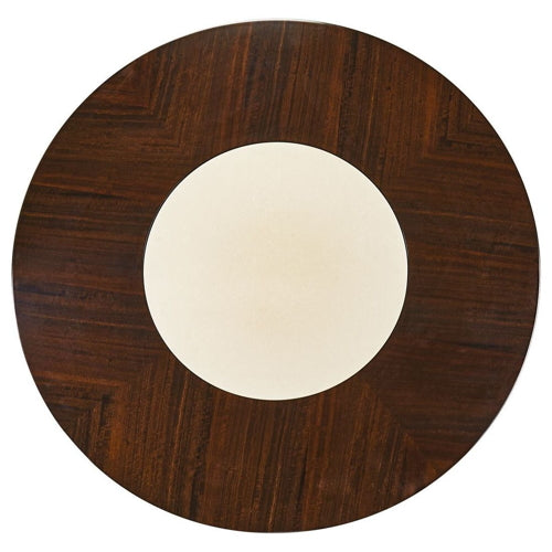 AICO Paris Chic "60 In Round Dining Table in Espresso