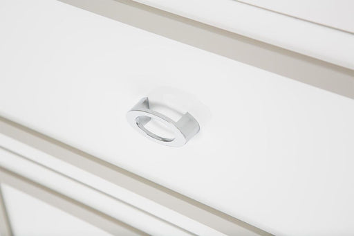 AICO Sky Tower 2 Drawer Nightstand in White Cloud image