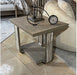 AICO Furniture Lotus Bay End Table in Sand image