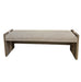 AICO Furniture Lotus Bay Bench in Sand image