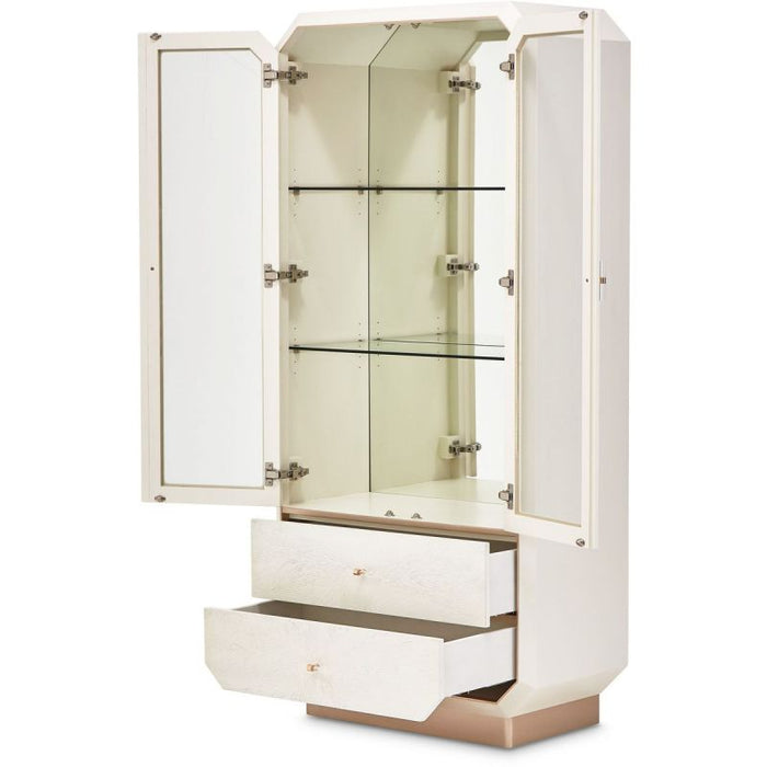 AICO La Rachelle Display Cabinet in Medium Champagne