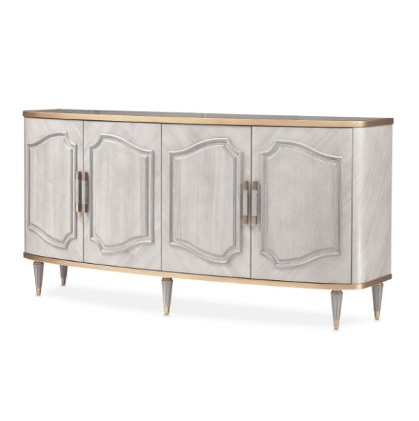 AICO Furniture St. Charles Sideboard in Dove Gray image
