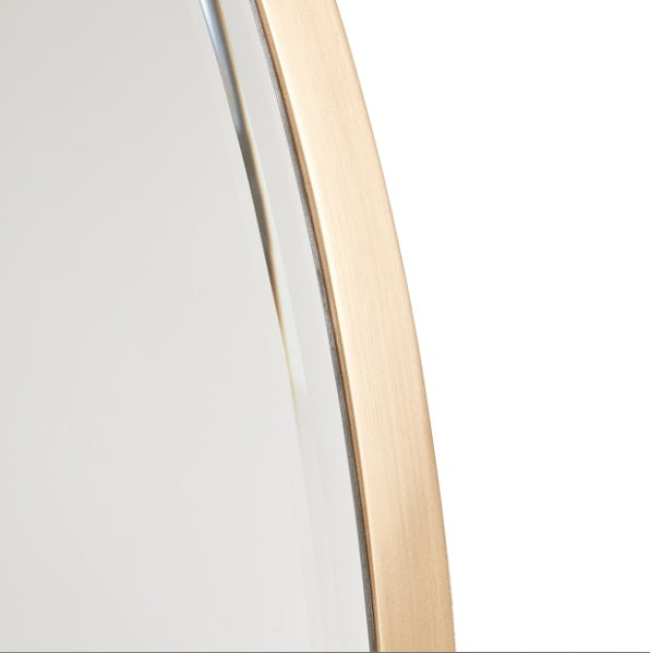 AICO Furniture St.Charles Vanity Mirror in Dove Gray