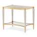 AICO Furniture St.Charles End Table in Dove Gray image