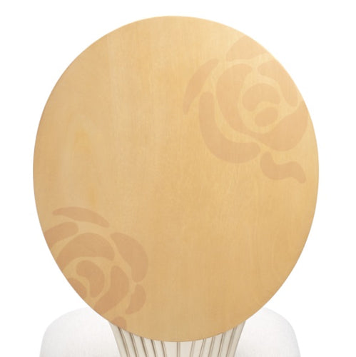 AICO Furniture Camellia Field Side Chair (Set of 2) in Caramel