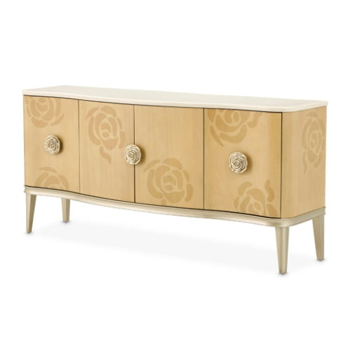 AICO Furniture Camellia Field Sideboard in Caramel image