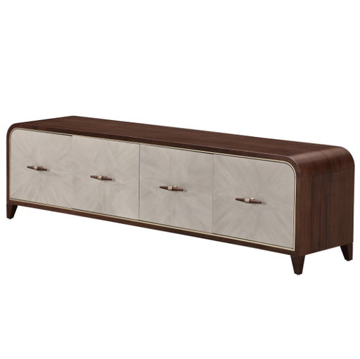AICO Furniture Houston Media Cabinet in Walnut image