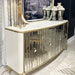 AICO Furniture Scotts Square Sideboard in Light Champagne image