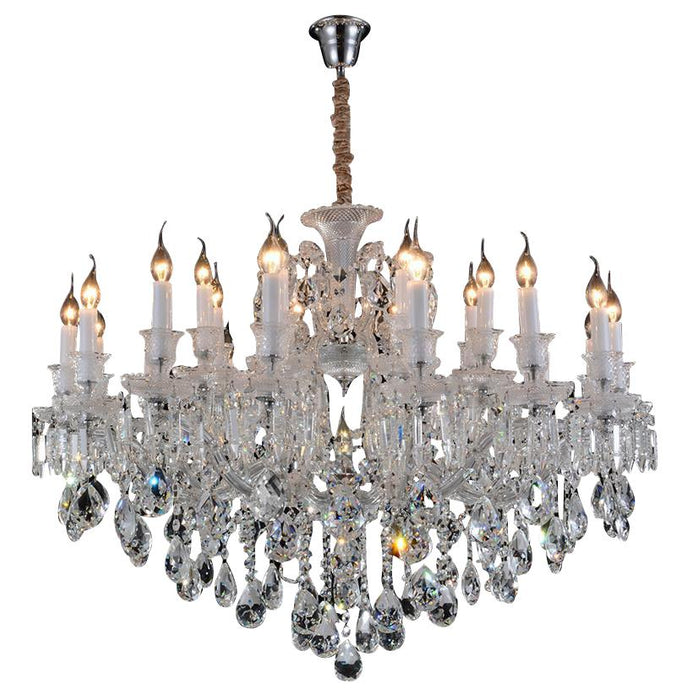 Lighting Chambord 19 Light Chandelier in Clear and Chrome image