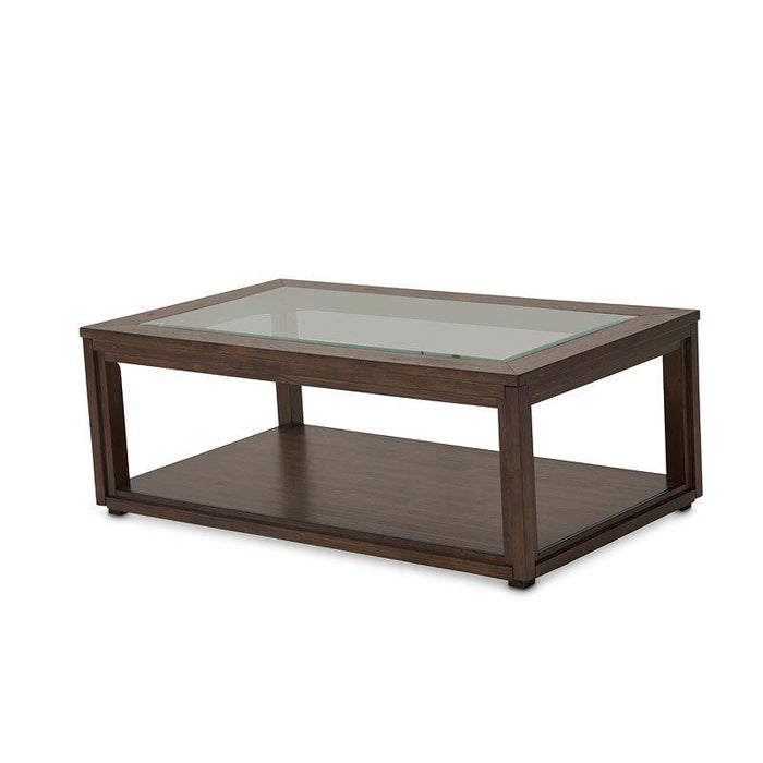 Carrollton Rectangular Cocktail Table in Rustic Ranch