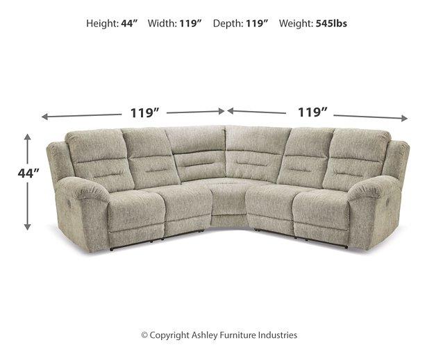 Family Den Power Reclining Sectional