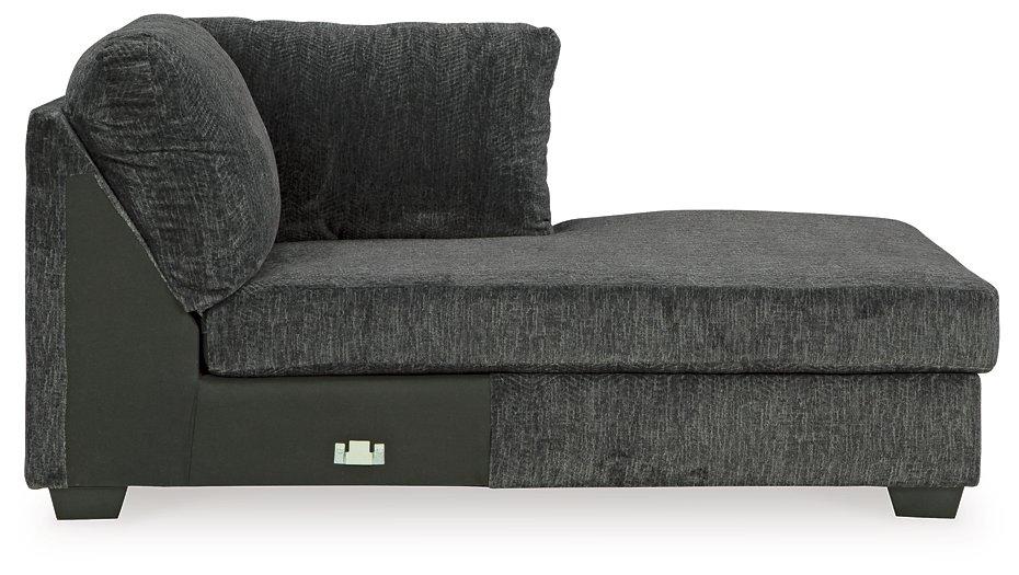 Biddeford 2-Piece Sleeper Sectional with Chaise