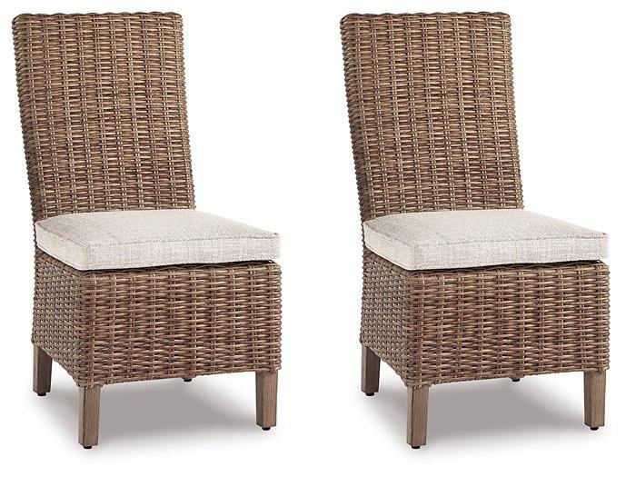 Beachcroft Outdoor Side Chair with Cushion (Set of 2)