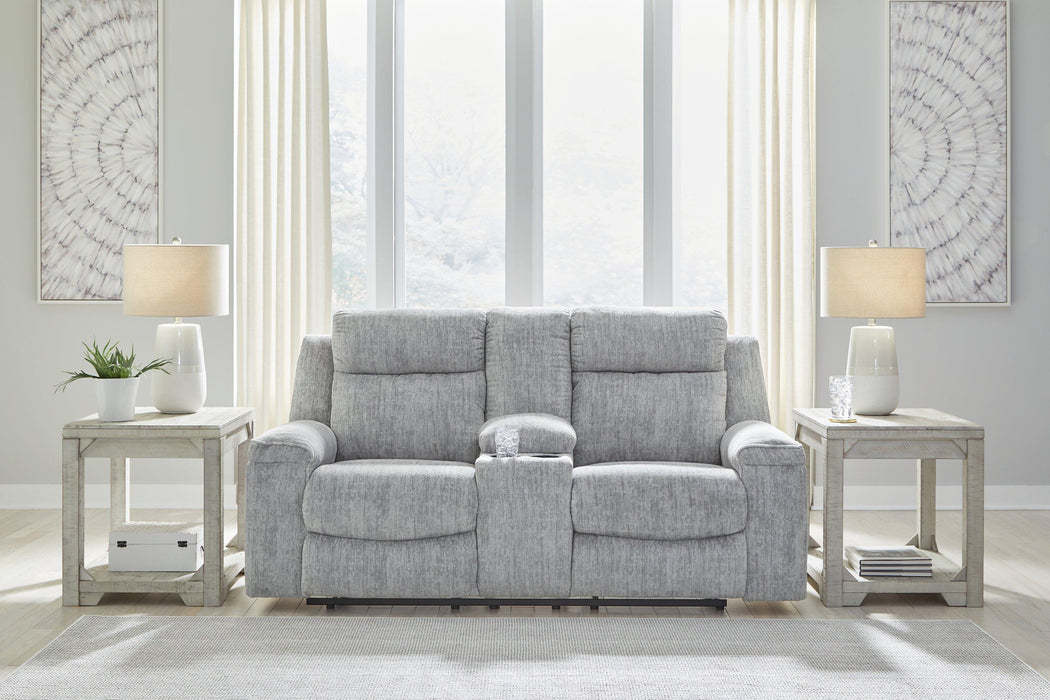 Buntington Reclining Loveseat with Console