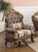 Amelia Traditional Style Chair in Bronze finish Wood image