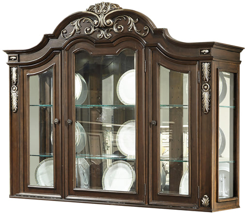 Rosanna Traditional Style Dining Hutch in Cherry finish Wood image