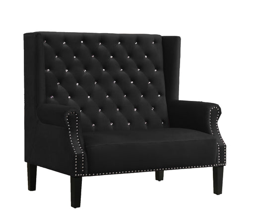 Lexi Transitional Style Black Accent Chair image