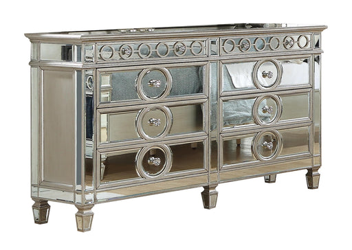 Brooklyn Contemporary Style Dresser in Silver finish Wood image