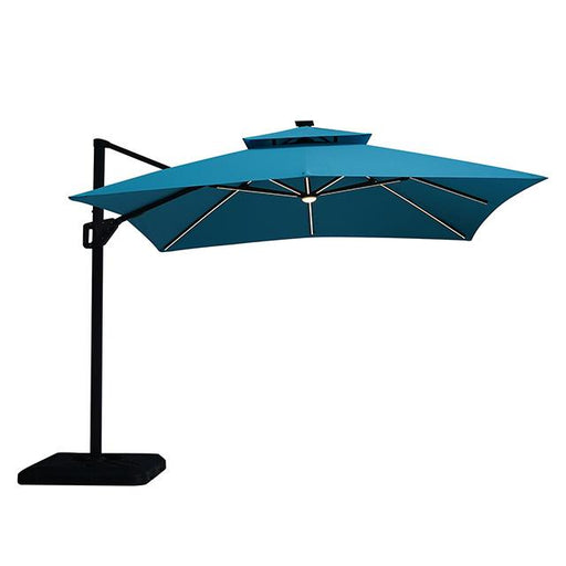 Sano 10 Ft Square Umbrella w/ Double Top w/ LED + 37" Large Base image