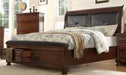 Galaxy Home Austin Queen Storage Bed in Dark Walnut GHF-808857504685 image