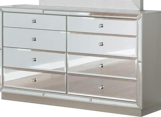 Galaxy Home Infinity 8 Drawer Dresser in Silver GHF-808857635808 image