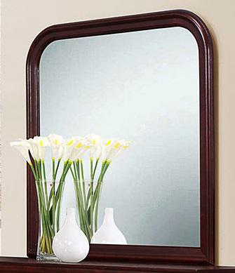Galaxy Home Louis Phillipe Mirror in Cherry GHF-808857873712 image