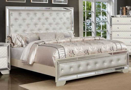 Galaxy Home Madison King Panel Bed in Beige GHF-808857902207 image