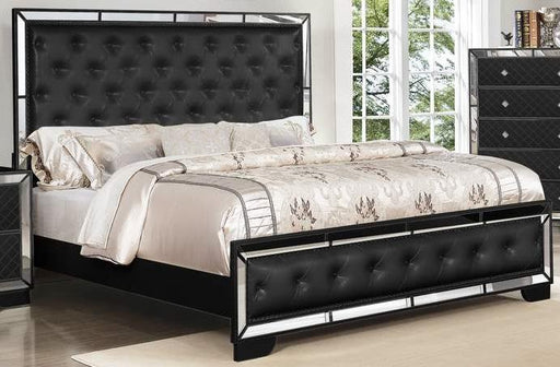 Galaxy Home Madison King Panel Bed in Black GHF-808857503930 image