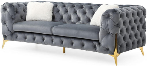 Galaxy Home Moderno Sofa in Gray GHF-808857887276 image