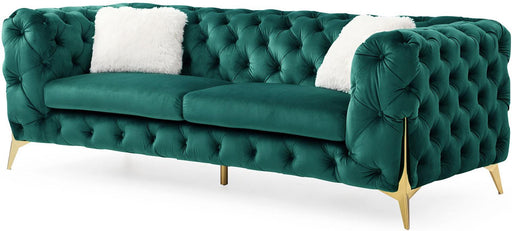 Galaxy Home Moderno Sofa in Green GHF-808857689665 image