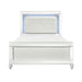 Homelegance Alonza Queen LED Panel Bed 1845LED-1 image