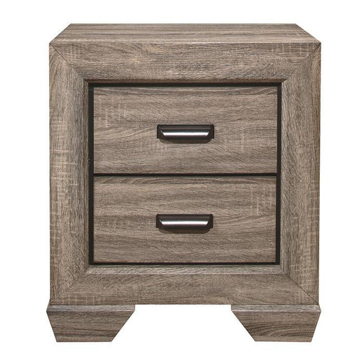 Homelegance Beechnut 2 Drawer Nightstand in Natural 1904-4 image