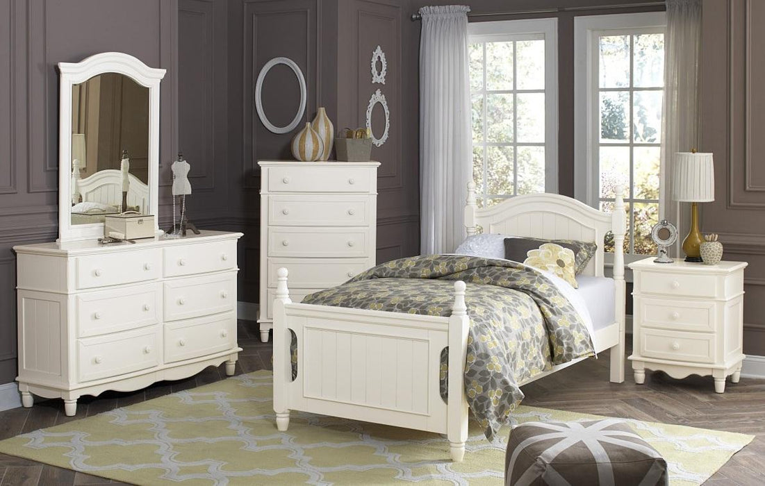 Clementine Twin Bed in White B1799T-1*