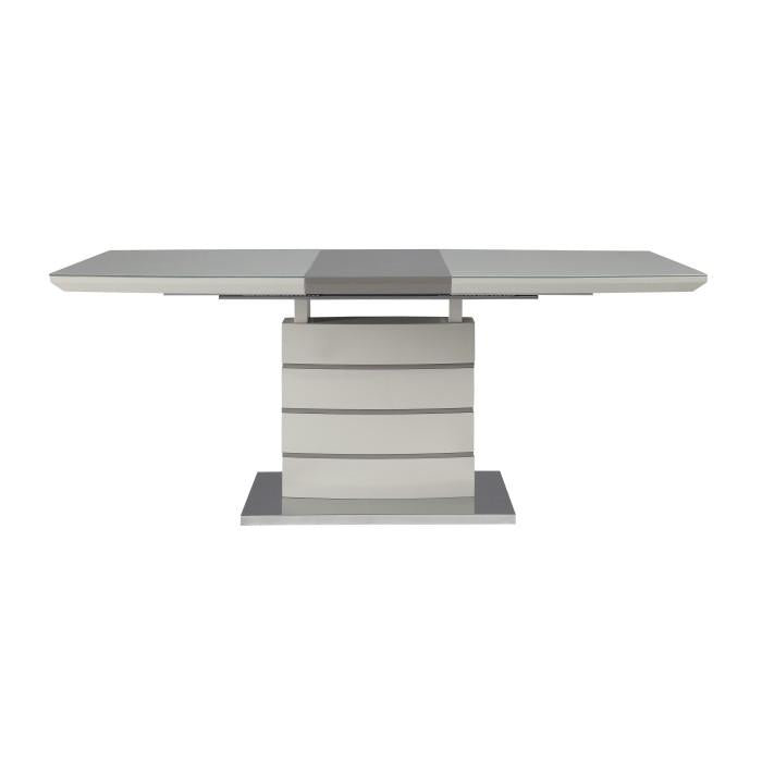 Glissand Dining Table in White & Gray 5599-71* image